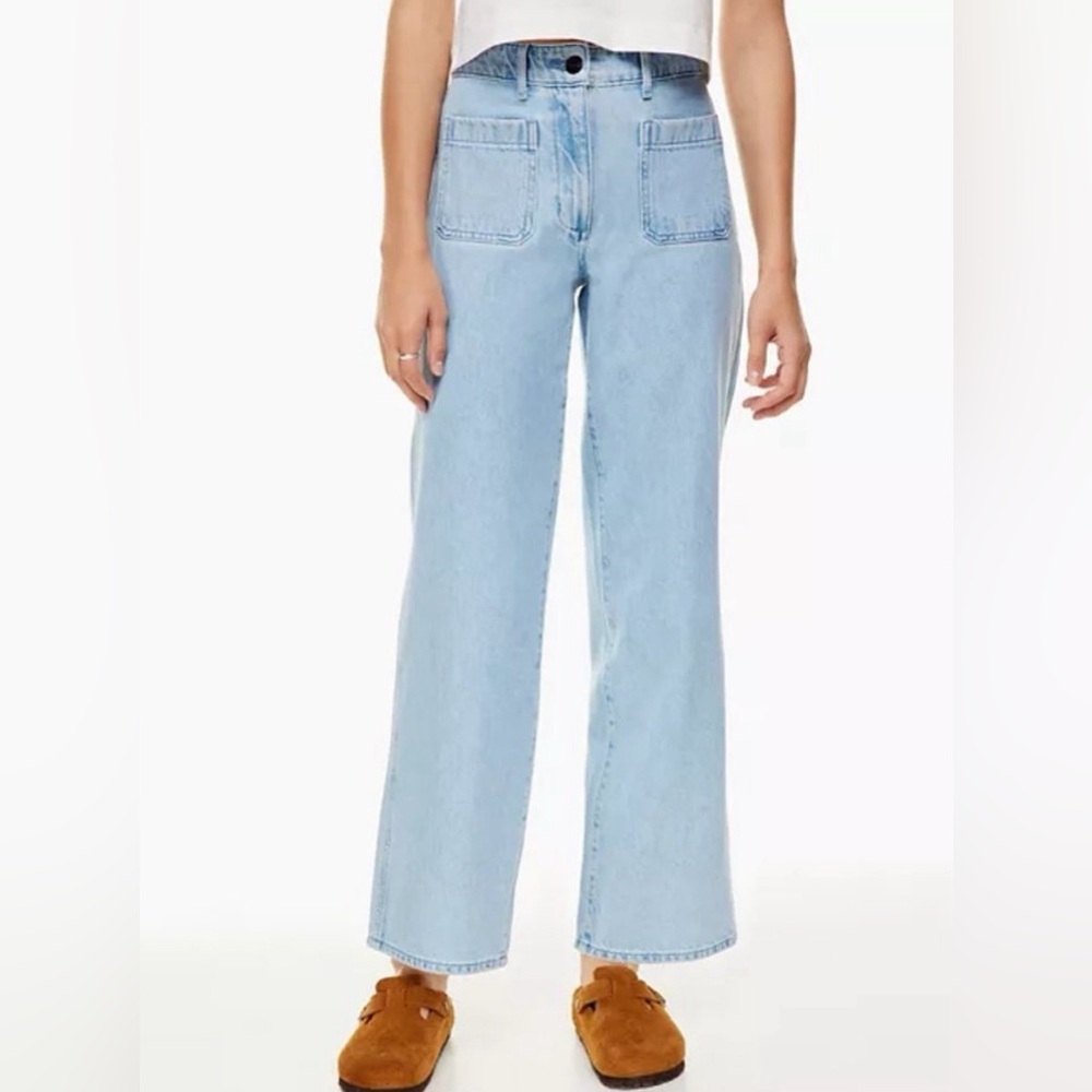 Aritzia Wilfred Free Adrift Jeans -Light Blue
